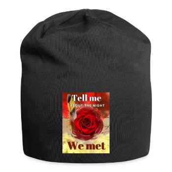 The Night we met Design - Jersey Beanie - black - Front