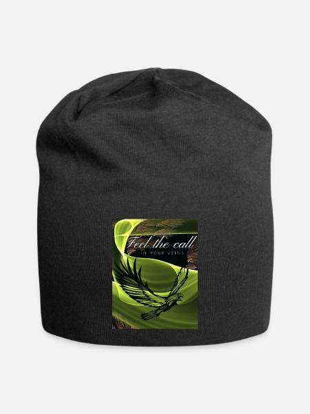 Feel the call Design - Jersey Beanie - black
