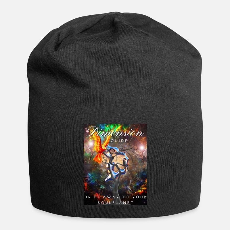 Dimension Guide - Jersey Beanie - black