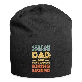 Dad cycling retro - Jersey Beanie - black - Front
