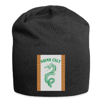 Celte asiatique - Bonnet en jersey - noir - Devant