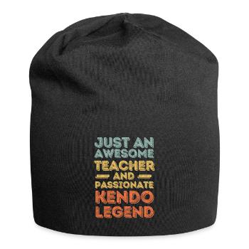 Teacher Kendo retro - Jersey Beanie - black - Front
