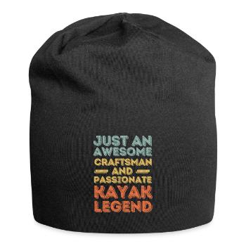 Craftsman Kayak retro - Jersey Beanie - black - Front