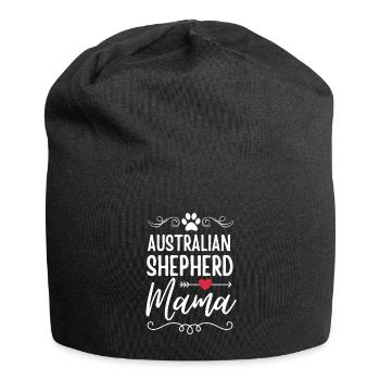 Maman berger australien - Bonnet en jersey - noir - Devant