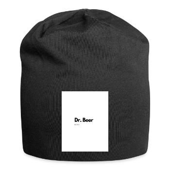Dr. Beer - Jersey-Beanie - Schwarz - Vorne