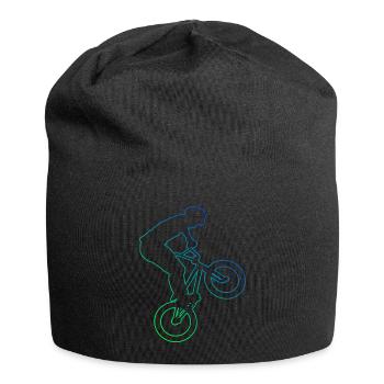 Femmes Hommes BMX vélo vélo vélo bmx - Bonnet en jersey - noir - Devant