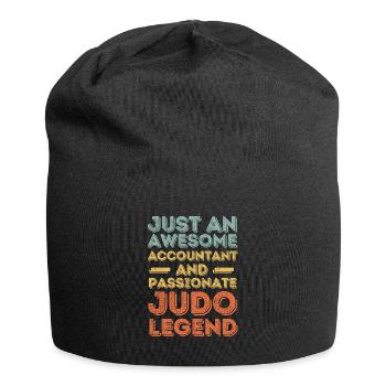 Accountant Judo retro - Jersey Beanie - black - Front