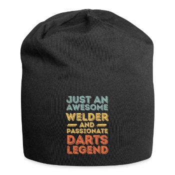 Welder Darts retro - Jersey Beanie - black - Front