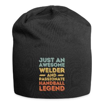 Welder Handball retro - Jersey Beanie - black - Front