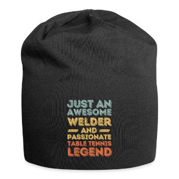 Welder table tennis retro - Jersey Beanie - black - Front