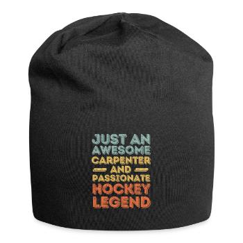 Zimmermann Hockey retro - Jersey Beanie - black - Front