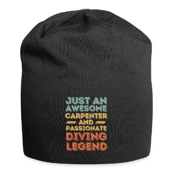 Zimmermann Diving retro - Jersey Beanie - black - Front