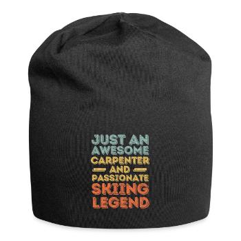 Zimmermann Ski retro - Jersey Beanie - black - Front