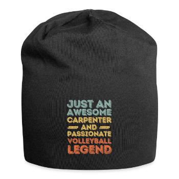Zimmermann Volleyball retro - Jersey Beanie - black - Front