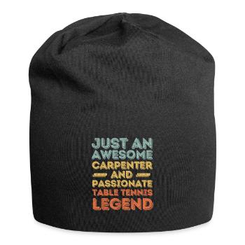 Zimmermann table tennis retro - Jersey Beanie - black - Front
