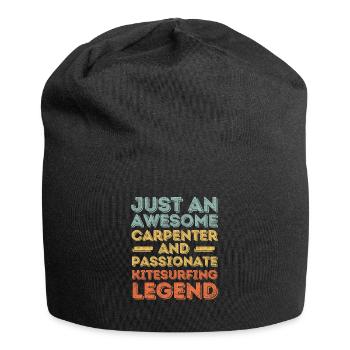 Zimmermann Kitesurfing retro - Jersey Beanie - black - Front