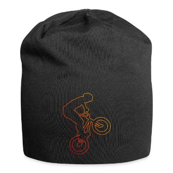 Vélo bmx garçons hommes cyclisme femmes vélo bmx vélo - Bonnet en jersey - noir - Devant