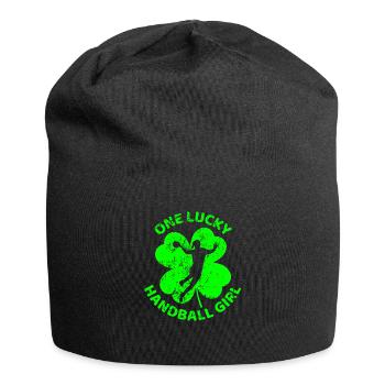 Handball Trèfle de la Saint-Patrick - Bonnet en jersey - noir - Devant
