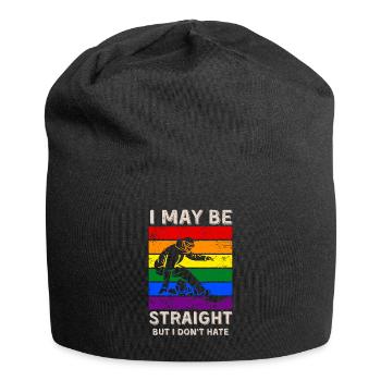 Snowboarding LGBT Rights - Jersey Beanie - black - Front