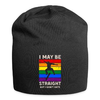 Skateboard LGBT Rights - Jersey Beanie - black - Front