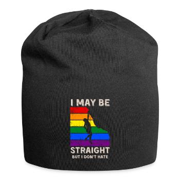 Escalader les droits LGBT - Bonnet en jersey - noir - Devant