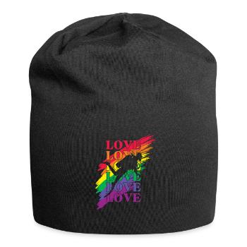 Plongée LGBT Pride - Bonnet en jersey - noir - Devant