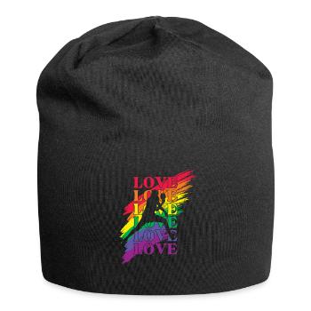 Tischtennis LGBT Pride - Jersey-Beanie - Schwarz - Vorne