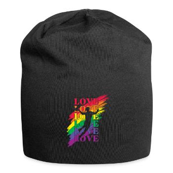 Frauen Handball LGBT Pride - Jersey-Beanie - Schwarz - Vorne