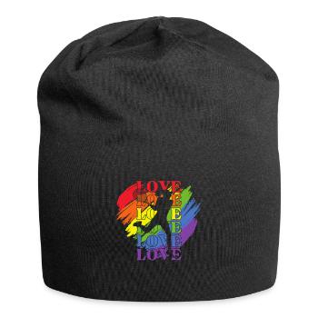 femmes Tennis LGBT Pride - Bonnet en jersey - noir - Devant