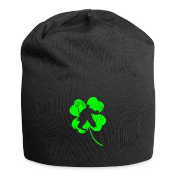 Hockey sur glace Trèfle de la Saint-Patrick - Bonnet en jersey - noir - Devant