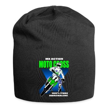Supercross - Moto Cross - Motocross - Jersey Beanie - black - Front