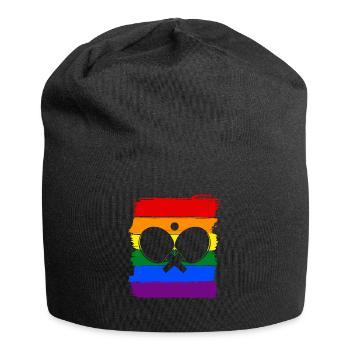 Tischtennis LGBT Pride - Jersey-Beanie - Schwarz - Vorne