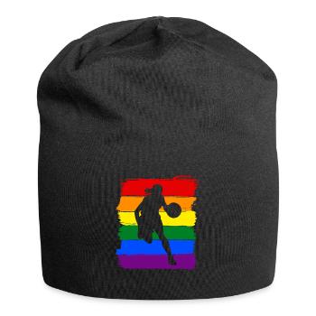 Frauen Basketball LGBT - Jersey-Beanie - Schwarz - Vorne