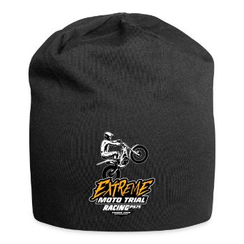 Trial - Trialsport - Moto Trial - Motorcycle Trial - Jersey-Beanie - Schwarz - Vorne