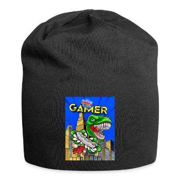 Spruch COOL GAMER Fun T-Shirt Stay & Play Together - Jersey-Beanie - Schwarz - Vorne