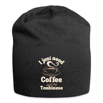 Amateur de café tonkinois - Bonnet en jersey - noir - Devant