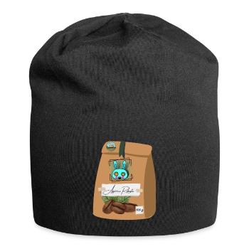 KoffeINA - Aspirina Robusta - Jersey-Beanie - Schwarz - Vorne