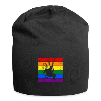 Paramotoring LGBTQ - Jersey Beanie - black - Front
