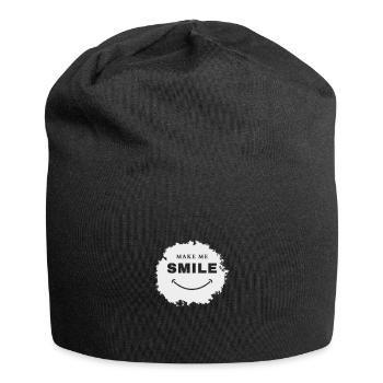 make me SMILE - Bonnet en jersey - noir - Devant