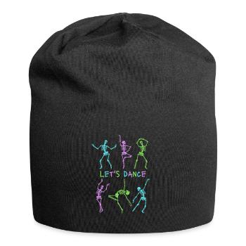 Lets Dance Skelette - Jersey-Beanie - Schwarz - Vorne