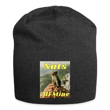 Nuts All Mine - Bonnet en jersey - charbon - Devant