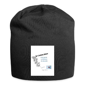 god's healing - Bonnet en jersey - noir - Devant
