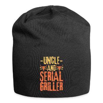 Oncle et Serial Griller - Bonnet en jersey - noir - Devant