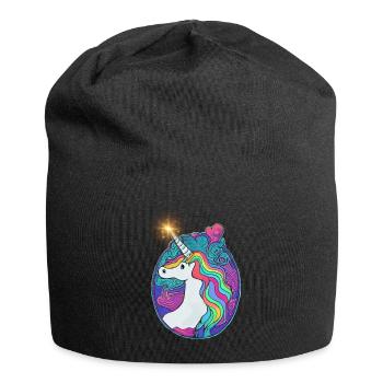 Emblème Licorne - Bonnet en jersey - noir - Devant