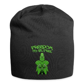 Free Weed - Jersey Beanie - black - Front