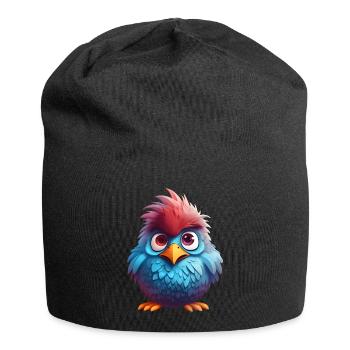 Fluffy Feathered Darling - Bonnet en jersey - noir - Devant
