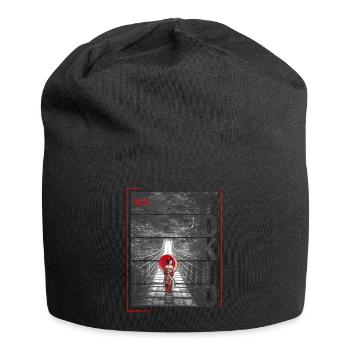 TOKIO - Jersey-Beanie - Schwarz - Vorne