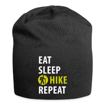 Hikers, tourists, pilgrims - Jersey Beanie - black - Front