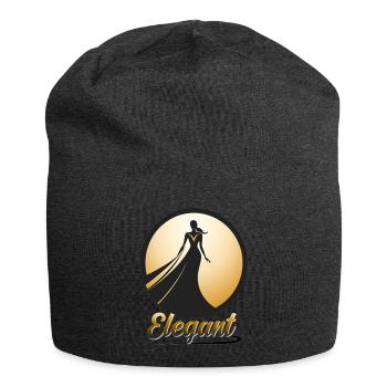 Elegant Design - Jersey-Beanie - Anthrazit - Vorne