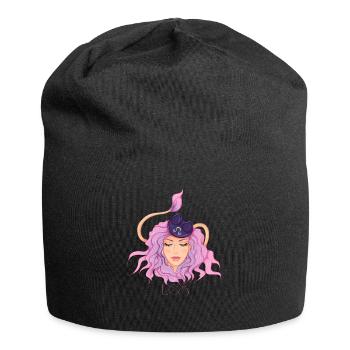 Leo - Jersey Beanie - black - Front
